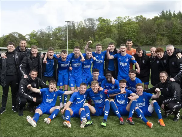 Rangers U18s Celebrate Championship Win: Hearts 1-3 Oriam Rangers