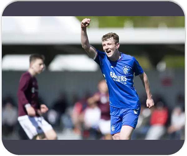 Rangers U18's James Maxwell Scores Thrilling Goal Against Hearts at Oriam, Edinburgh