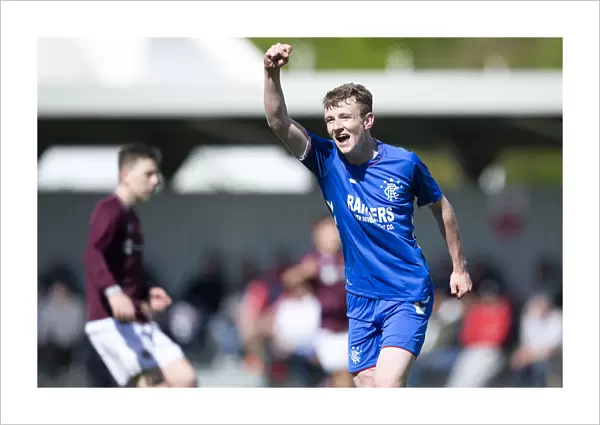 Rangers U18's James Maxwell Scores Thrilling Goal Against Hearts at Oriam, Edinburgh