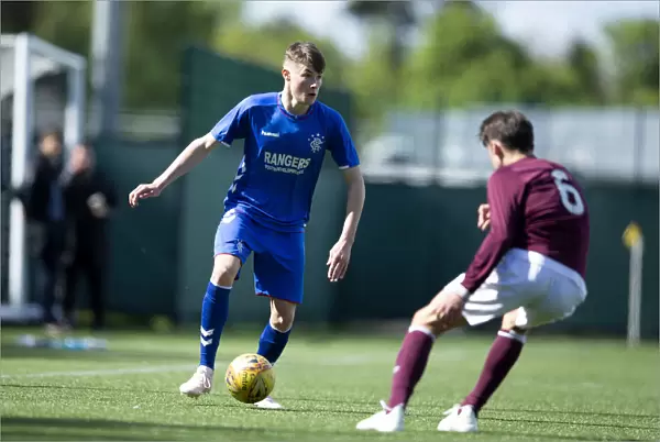 Rangers vs Hearts: Nathan Patterson in Action - Club Academy Scotland U18 League at Oriam, Edinburgh