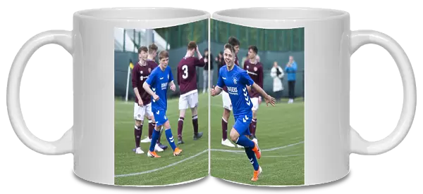 Rangers Kai Kennedy Scores Thrilling Free-Kick Goal Against Hearts in U18 League at Oriam, Edinburgh