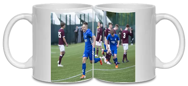 Rangers Kai Kennedy's Thrilling Free Kick Goal vs Hearts in U18 League at Oriam, Edinburgh