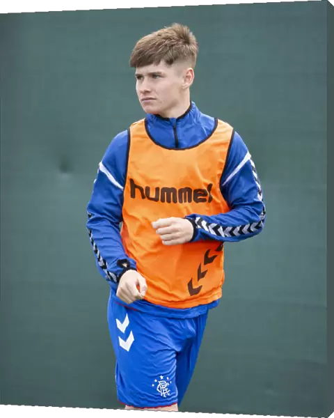 Rangers Matt Yates Prepares for Hearts Clash in Club Academy Scotland U18 League at Oriam, Edinburgh - Scottish Cup Champions