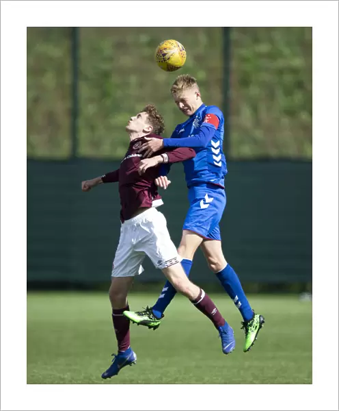 Rangers vs Hearts: Young Talents Clash in the Club Academy Scotland U18 League at Oriam, Edinburgh