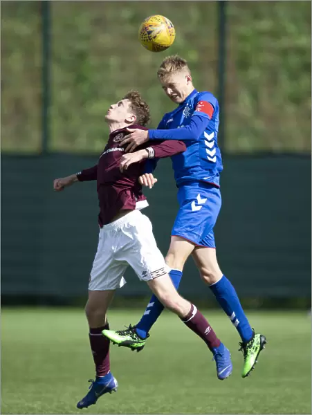 Rangers vs Hearts: Young Talents Clash in the Club Academy Scotland U18 League at Oriam, Edinburgh