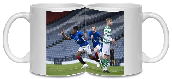 Thrilling Goal: Dapo Mebude Scores the Winner for Rangers in the 2003 Scottish FA Youth Cup Final at Hampden Park