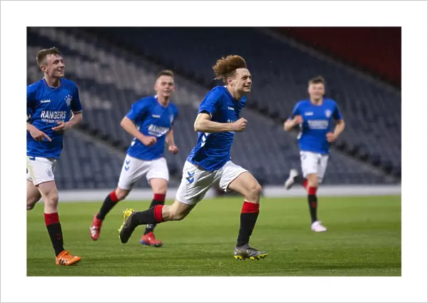 Thrilling Goal: Nathan Young-Coombes Scores the Gamewinner for Rangers in the 2003 Scottish FA Youth Cup Final at Hampden Park