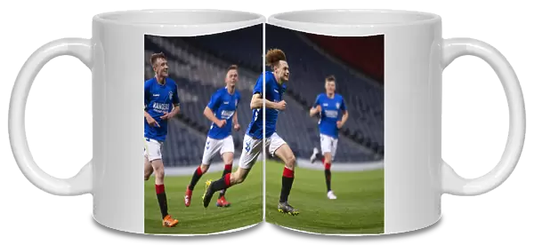 Thrilling Goal: Nathan Young-Coombes Scores the Gamewinner for Rangers in the 2003 Scottish FA Youth Cup Final at Hampden Park