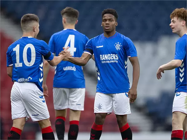 Thrilling Victory: Dapo Mebude's Game-Winning Goal for Rangers in the 2003 Scottish FA Youth Cup Final at Hampden Park