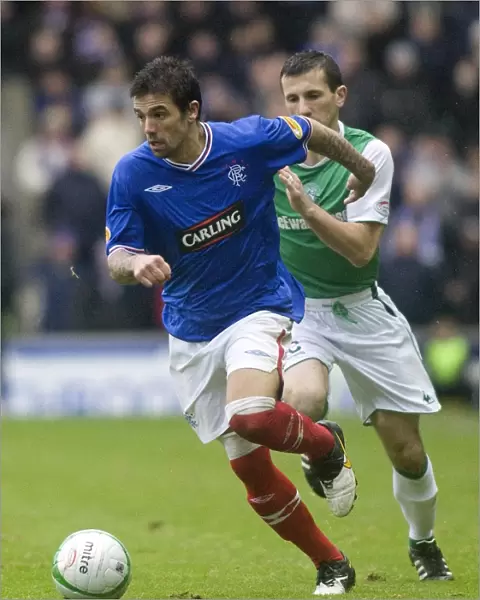 Nacho Novo's Unforgettable Night: Rangers 4-1 Victory Over Hibernian (Clydesdale Bank Premier League)