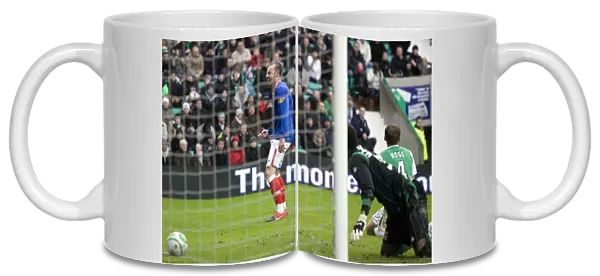Rangers Kris Boyd: Thrilling 4-1 Goal Celebration Against Hibernian (Clydesdale Bank Premier League)