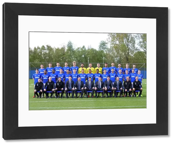 Rangers First Team Picture - The Hummel Training Centre