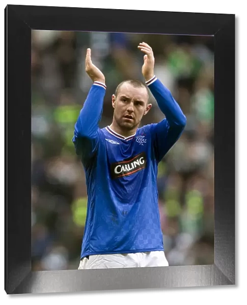United in Applause: Kris Boyd Celebrates Rangers 1-1 Draw at Celtic Park