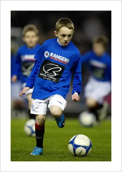 Rangers Kids Shine: A 3-0 Half Time Spectacle at Ibrox - Clydesdale Bank Premier League