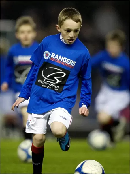 Rangers Kids Shine: A 3-0 Half Time Spectacle at Ibrox - Clydesdale Bank Premier League