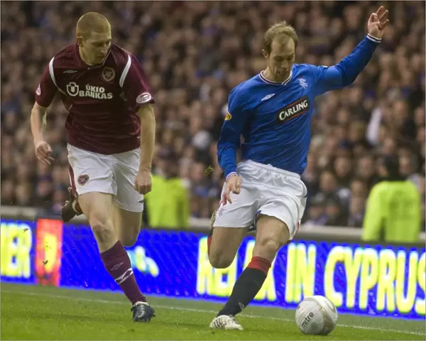 Clash at Ibrox: Whittaker vs Thomson - A Draw in the Clydesdale Bank Premier League (Rangers 1-1 Hearts)