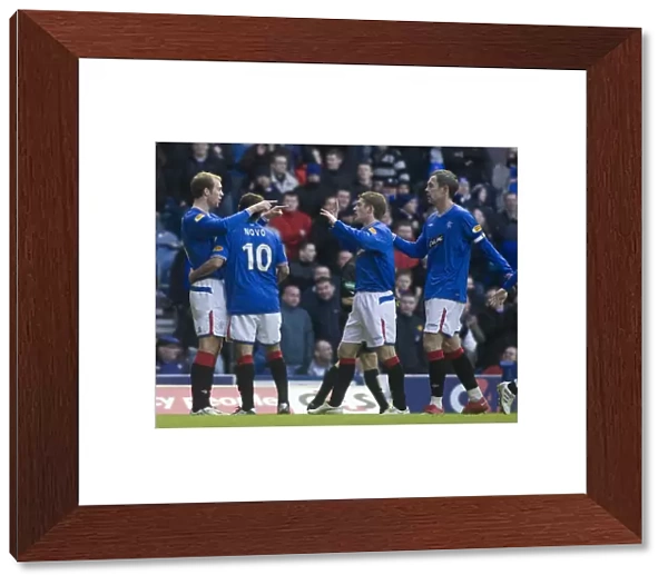 Rangers Triumph: Steven Whittaker's Game-Winning Goal vs. Falkirk (3-0)
