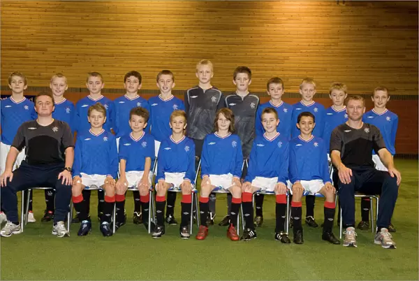 Soccer - Rangers - Youth Player Under 12 Team Group - Murray Park