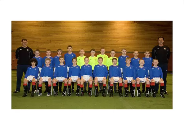 Soccer - Rangers - Youth Player Under 11s Team Group - Murray Park