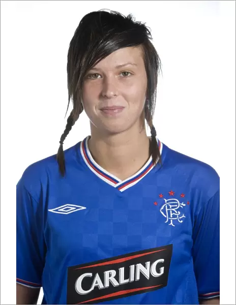 Rangers Football Club: Unified Training at Murray Park - Rangers Ladies and U17 Team with Danica Dalziel