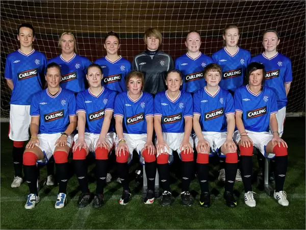 Soccer - Rangers Ladies Team - Murray park