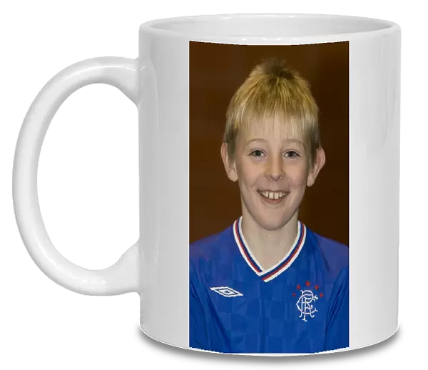 Rangers Football Club: Under 10s Team and Individual Portraits - Matthew Shiels