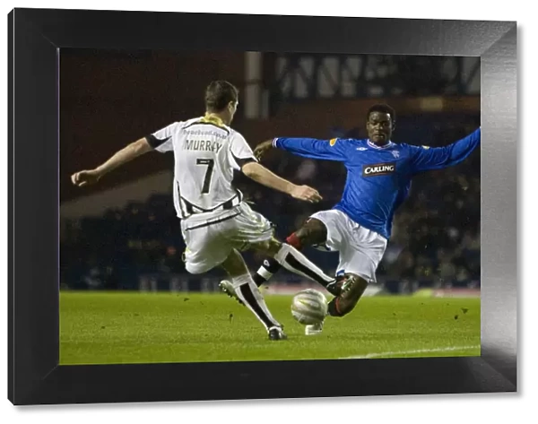Maurice Edu Scores the Decisive Goal: Rangers vs. St. Mirren in the Scottish FA Cup Fifth Round Replay at Ibrox Stadium