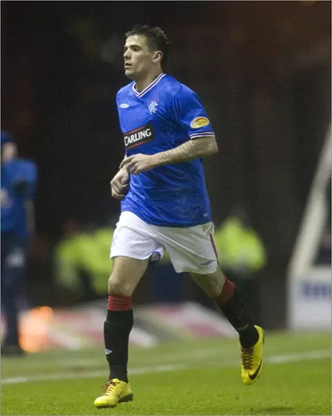 Nacho Novo Scores the Winner: Rangers FC vs St. Mirren in the Scottish FA Cup Fifth Round Replay at Ibrox Stadium