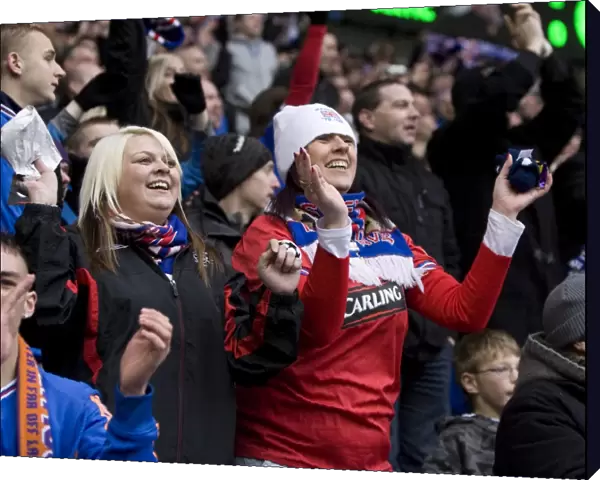 Ibrox Explodes: Rangers FC's Euphoric Victory over Celtic (1-0) - Clydesdale Bank Premier League