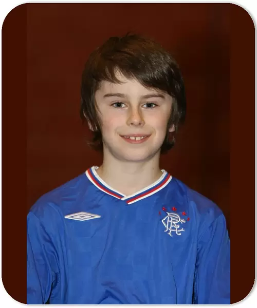 Rangers Under 10s: Team and Individual Portraits at Murray Park