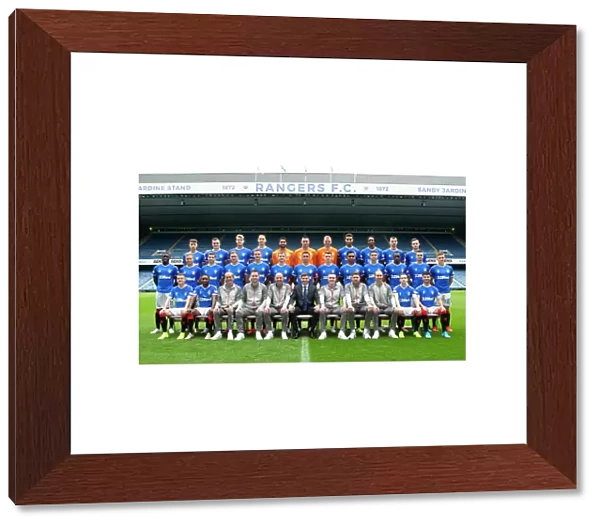 Rangers First Team Photograph 2019-20 - Ibrox Stadium