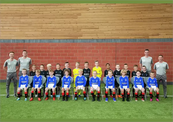 Rangers U9 Team Picture - The Hummel Training Centre