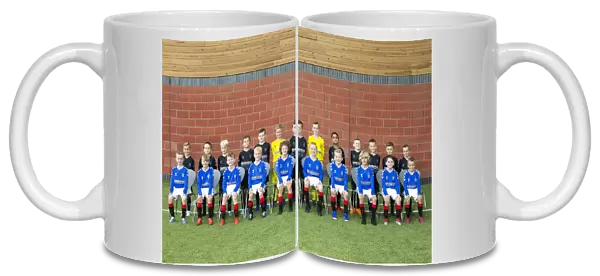 Rangers U9 Team at Hummel Training Centre - 2019-2020
