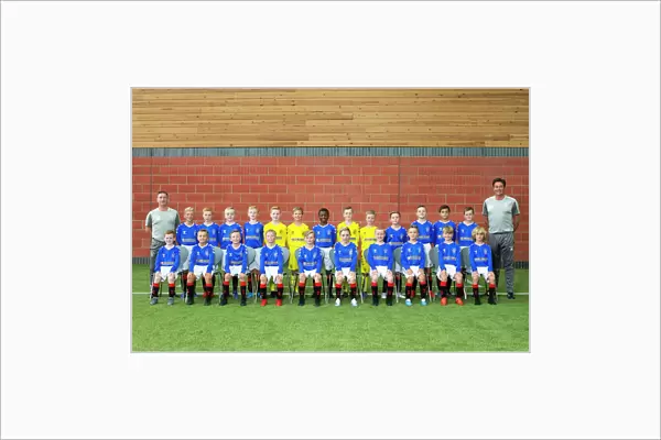 Rangers U10 Team Picture - The Hummel Training Centre