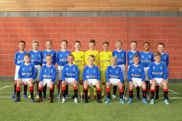Rangers U12 Team Picture - The Hummel Training Centre