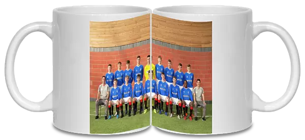 Rangers U16 Team Picture - The Hummel Training Centre