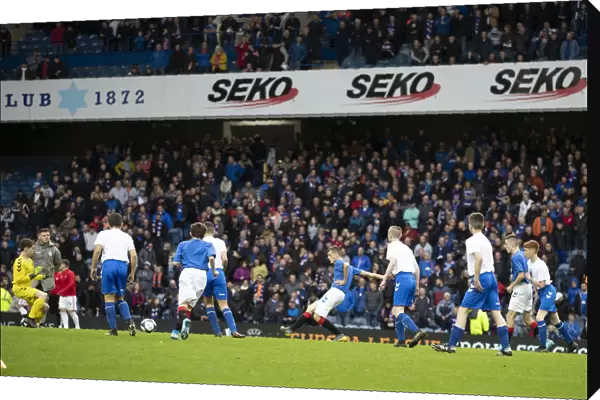 Rangers Youths Delight Ibrox Fans with Entertaining Half-Time Show (5-0 vs Hamilton)