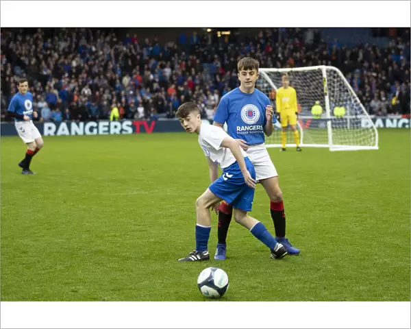 Rangers Youths Delight Ibrox Crowd with Entertaining Half-Time Show (5-0 vs Hamilton)