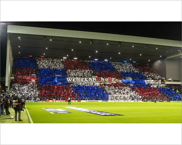 Europa League Euphoria at Ibrox: Rangers Fans Celebrate 2-0 Lead Over FC Porto
