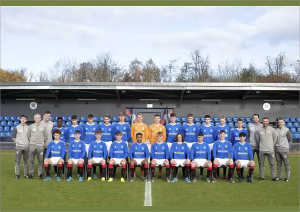 Rangers U18 Team Training at Hummel Centre, 2019-2020