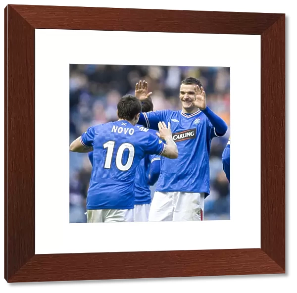 Rangers Football Club: Nacho Novo and Lee McCulloch's Dramatic Equalizer in the Active Nation Cup Quarterfinal vs. Dundee United (3-3) at Ibrox