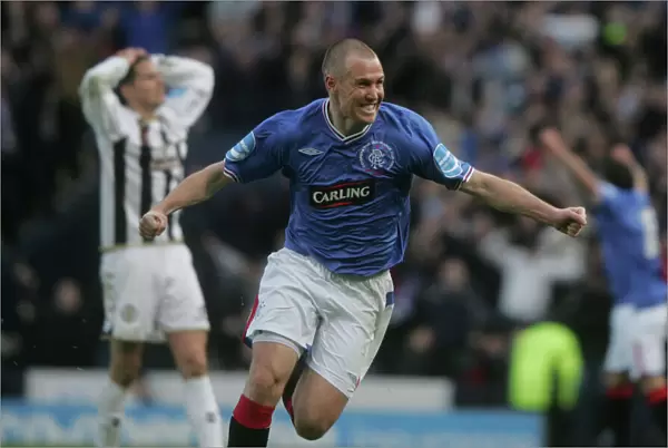 Rangers Kenny Miller Scores the Thrilling Co-operative Insurance Cup-Winning Goal