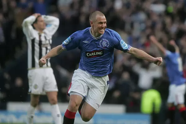 Rangers Kenny Miller Scores the Thrilling Co-operative Insurance Cup-Winning Goal