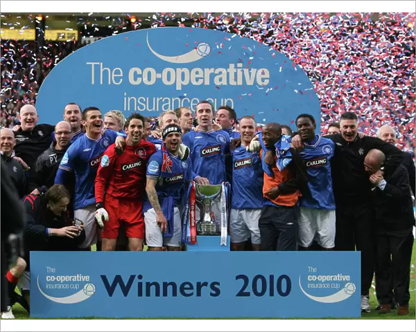 Rangers FC Celebrate Co-operative Cup Victory: Saint Mirren vs Rangers - Hampden