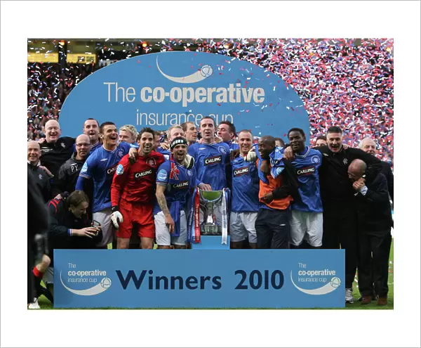 Rangers FC Celebrate Co-operative Cup Victory: Saint Mirren vs Rangers - Hampden
