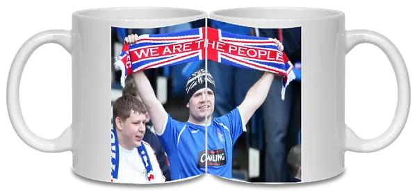 Rangers FC: Unwavering Passion of Fans at Hampden Park - Co-operative Insurance Cup Final vs St Mirren