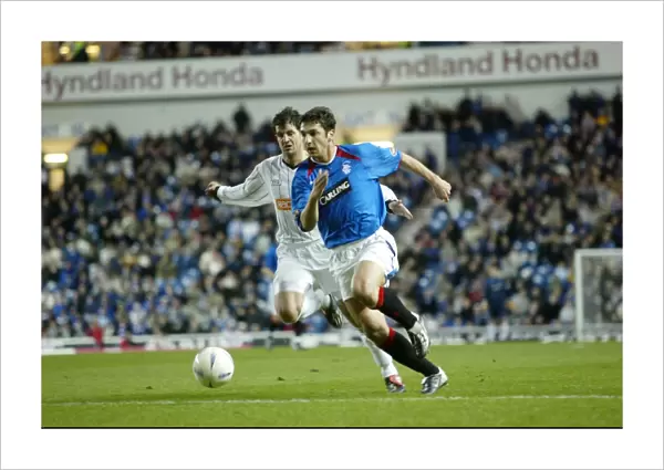 Rangers FC: Zurab Khizanishvili's Goal Seals 4-1 Victory over Dunfermline (23 / 03 / 04)