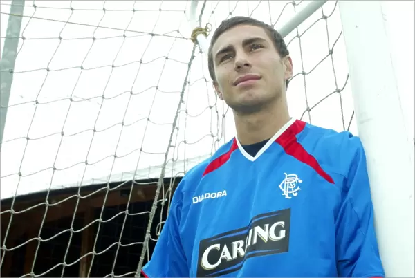 Bajram Fetai in Training at Murray Park with Rangers Football Club