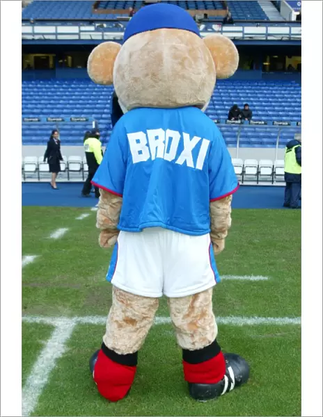 Broxi Bear: The Electrifying Rangers Mascot