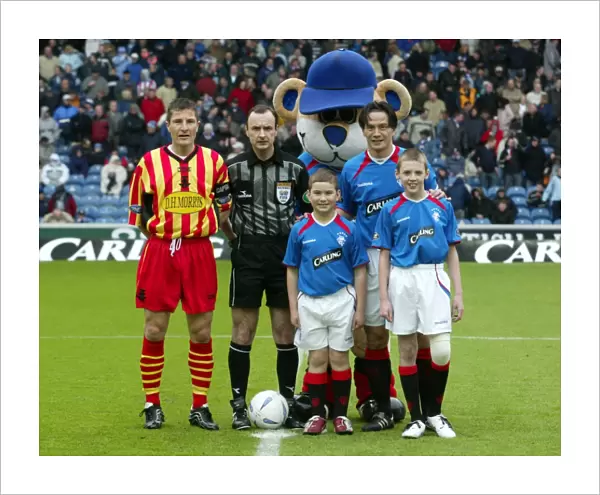 Rangers Secure 2-0 Victory Over Partick Thistle: 17th April 2004